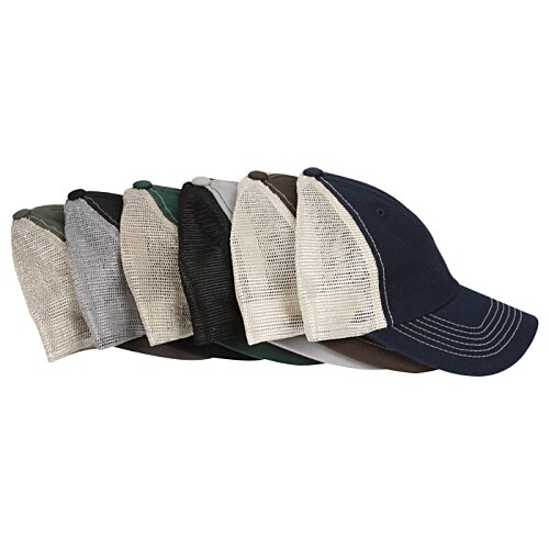 Additional Image 2 - a row of different colored hats