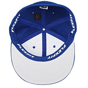 Additional Image 2 - a blue and white hat