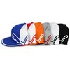 a group of hats on a white background