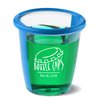 View Image 3 of 4 of Twist n' Shot Cup - 2 oz. - Translucent