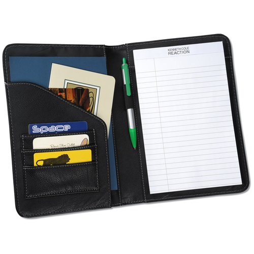 Additional Image 1 - a black folder with a white paper and a photo