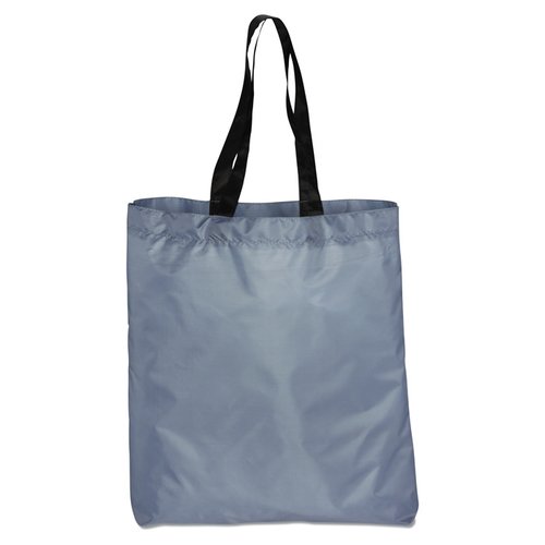 Additional Image 1 - a grey bag with black handles