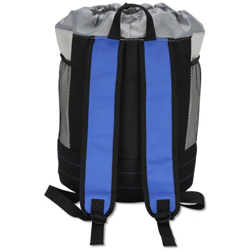 Additional Image 2 - a blue and black backpack