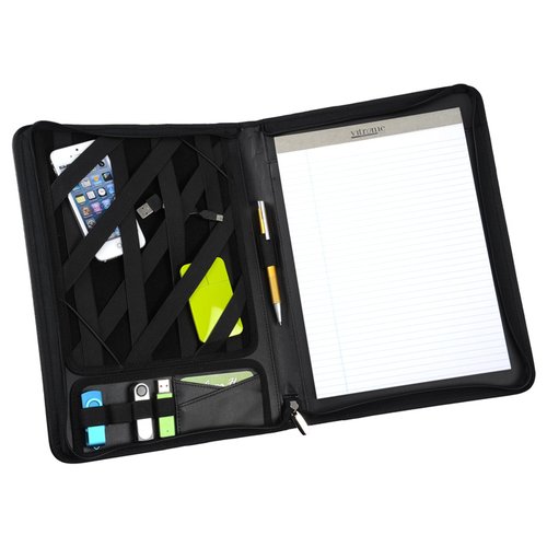 Additional Image 1 - a black case with a yellow and green label
