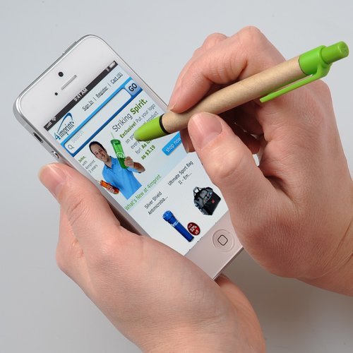 Additional Image 2 - a person holding a pen and a cellphone