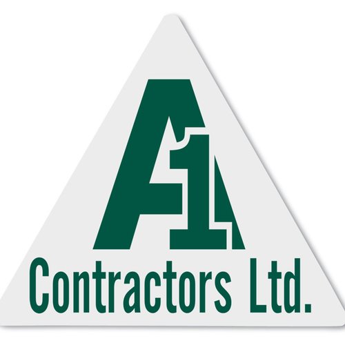Additional Image 1 - a triangle shaped sign with green letters and a number
