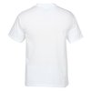 View Image 2 of 2 of Soft Spun Cotton Pocket T-Shirt - White