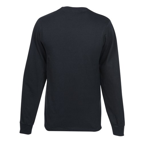 Additional Image 1 - a black long sleeved shirt