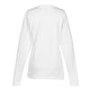 View Image 2 of 2 of Port Classic 5.4 oz. Long Sleeve T-Shirt - Ladies' - White - Screen