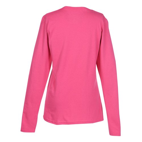 Additional Image 1 - a pink shirt on a white background