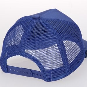 Additional Image 1 - a blue hat with a mesh top