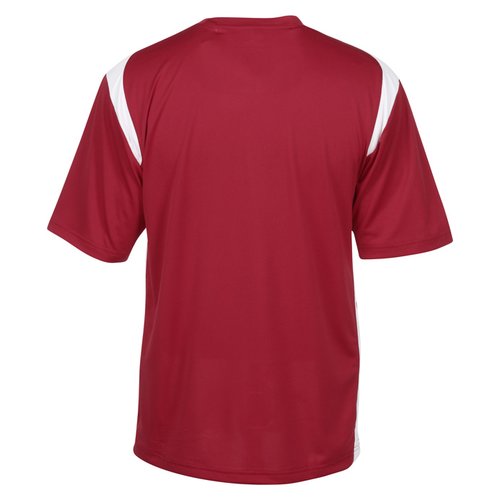 Additional Image 1 - a red shirt with white stripes