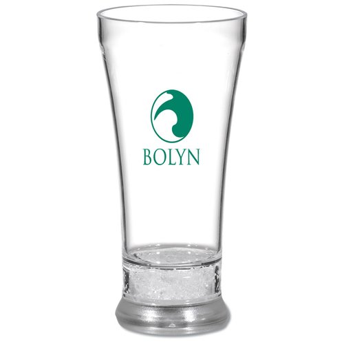 Additional Image 1 - a clear glass with a logo on it