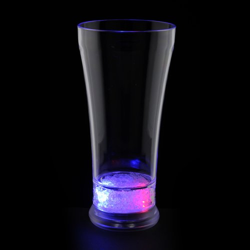 Additional Image 4 - a glass with purple and pink light