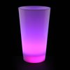 View Image 5 of 8 of Light-Up Frosted Glass - 17 oz. - Multicolor