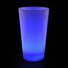 View Image 3 of 8 of Light-Up Frosted Glass - 17 oz. - Multicolor - 24 hr