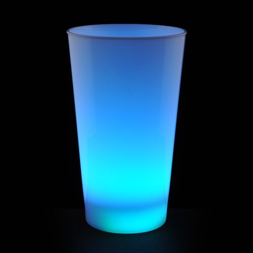Additional Image 6 - a blue cup with a light on it