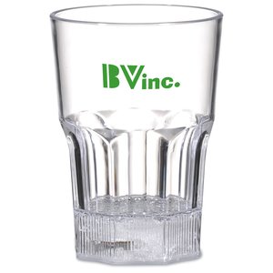 Additional Image 1 - a clear glass with green text