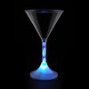 View Image 5 of 8 of Martini Glass with Light-Up Spiral Stem - 6 oz. - 24 hr