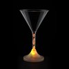 View Image 7 of 8 of Martini Glass with Light-Up Spiral Stem - 6 oz. - 24 hr