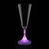 View Image 4 of 6 of Champagne Glass with Light-Up Spiral Stem - 7 oz. - 24 hr
