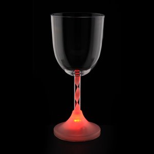Additional Image 7 - a wine glass with a red light