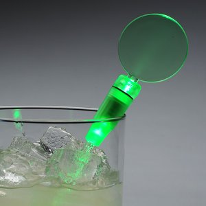 Additional Image 1 - a straw in a glass with a green light