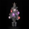 View Image 4 of 5 of Light-Up Tree - 24" - Silver - 24 hr
