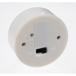 Additional Image 1 - a round white object with a black hole