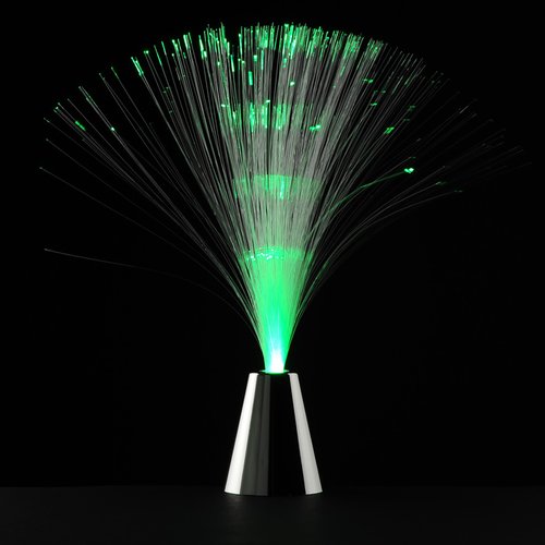 Additional Image 4 - a green light coming out of a metal cone