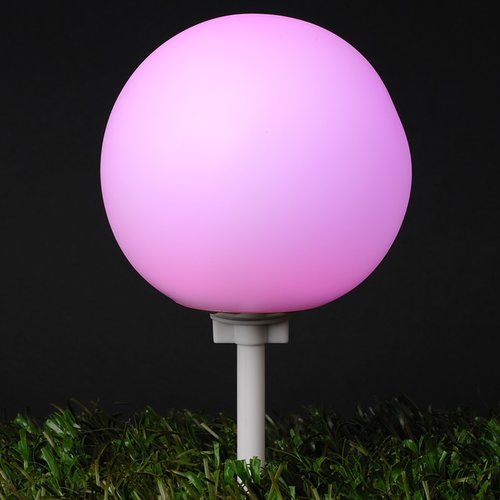 Additional Image 1 - a pink ball on a pole
