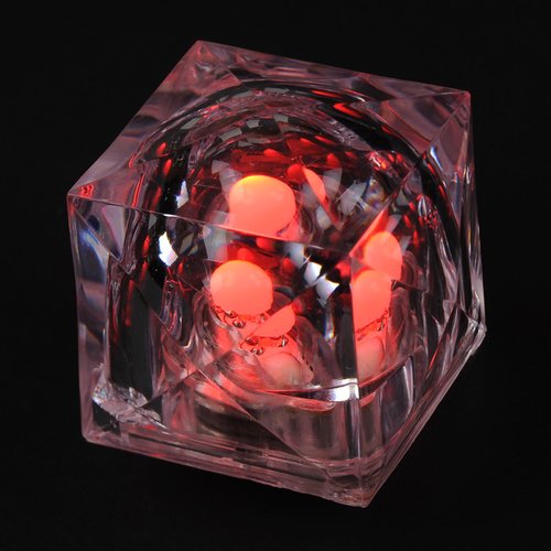 Additional Image 4 - a close up of a crystal cube