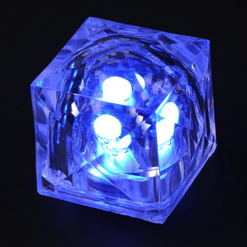 Additional Image 5 - a blue light in a cube
