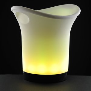 Additional Image 6 - a white and yellow lamp