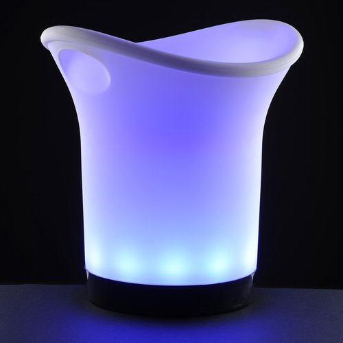 Additional Image 4 - a blue and white lamp