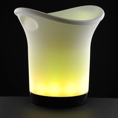 Additional Image 6 - a white and yellow lamp