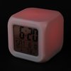 View Image 5 of 8 of Color Changing LED Alarm Clock - 24 hr