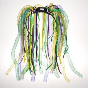 Additional Image 1 - a hair band with colorful strands