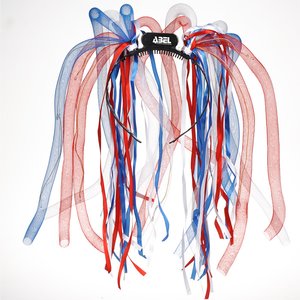 Additional Image 1 - a headband with ribbons on it