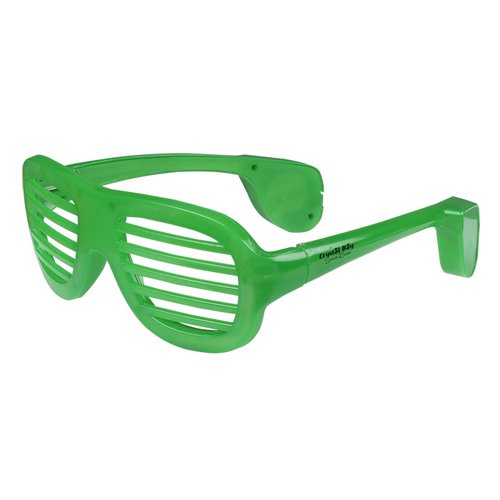Additional Image 3 - a green sunglasses on a white background