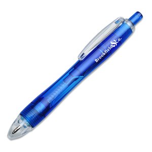Additional Image 2 - a blue pen with clear cap