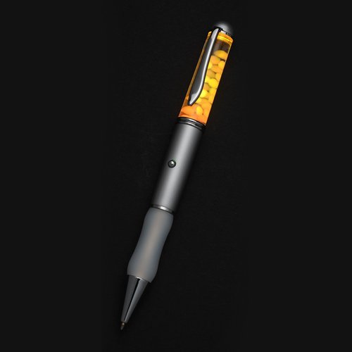 Additional Image 6 - a pen with a yellow cap