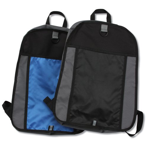 Additional Image 1 - a pair of black and blue backpacks