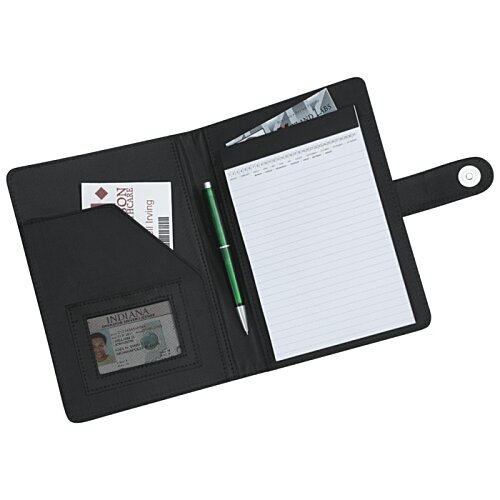 Additional Image 1 - a black folder with a pen