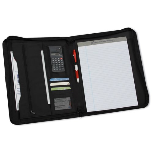 Additional Image 1 - a black case with a white paper in it