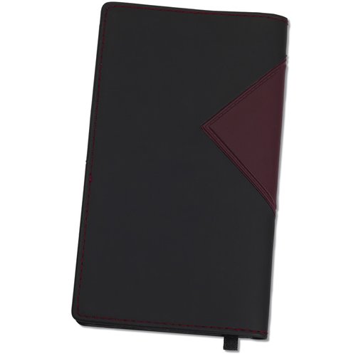 Additional Image 1 - a black rectangular object with a red triangle