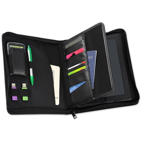 Additional Image 1 - a black folder with a screen