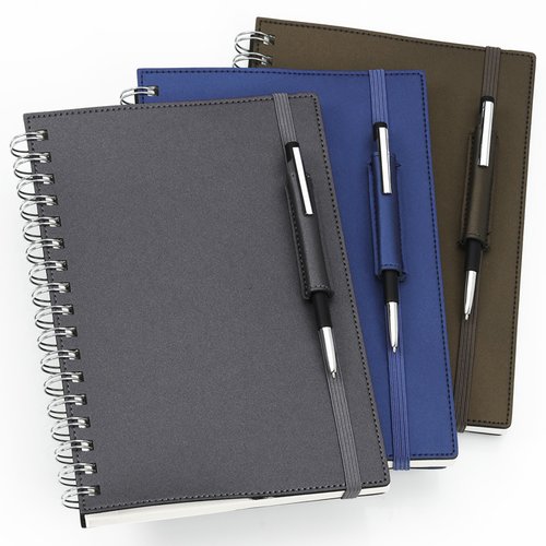 Additional Image 1 - a group of notebooks with pens