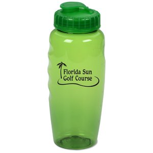 Additional Image 2 - a green plastic water bottle