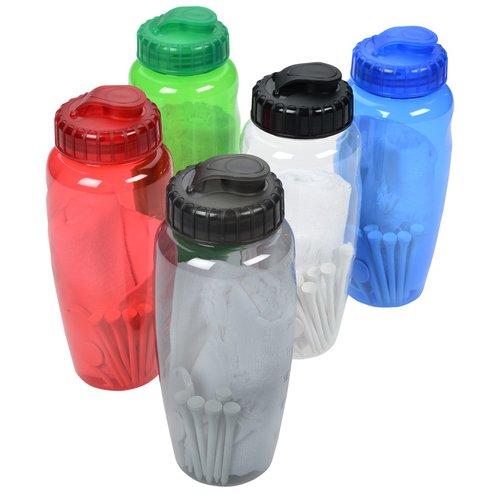 Additional Image 1 - a group of colorful plastic bottles